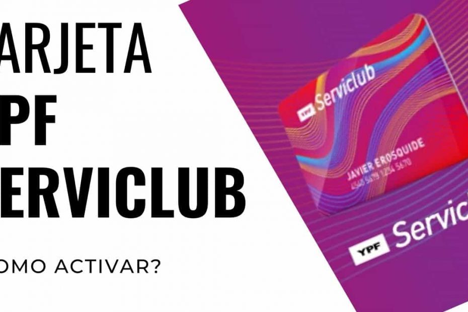 tarjeta YPF Serviclub 1